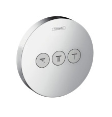 Вентиль hansgrohe ShowerSelect S для 3 потребителей внешняя часть 15745000