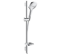 Душевой гарнитур Hansgrohe Raindance Select E 120 3jet со штангой 90 см и мыльницей 26621400