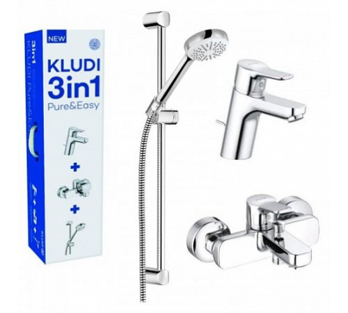 Набор для ванны 3 в 1 KLUDI PureEasy 376850565