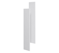 Комплект боковин зеркального шкафа Aquaton Mobi Белый MOB0717W