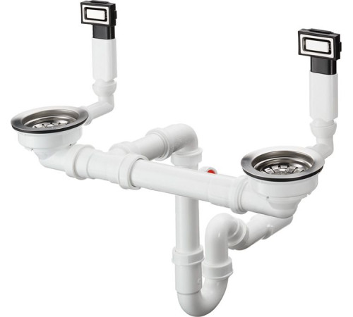 Система слива-перелива Hansgrohe D15-10 для двойной мойки 43922800