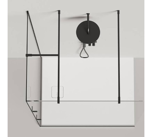 Душевой поддон Salini Oasi 120х90х3 см S-Stone белый матовый 120322M