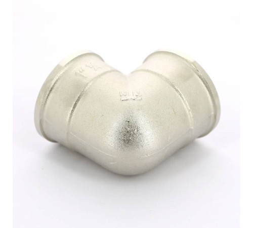 Угольник латунный никелированный Tiemme 1 1/4 ВР-ВР 1500353