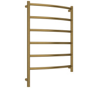 Полотенцесушитель электрический Сунержа Галант 3.1 600x800 мм левый состаренная латунь брашированная 051-6000-8060