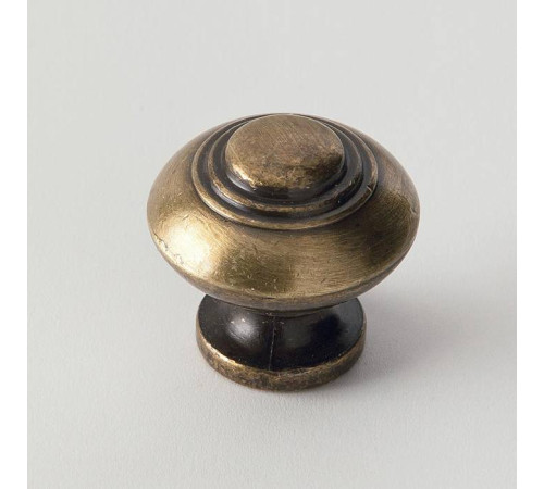 Ручка-кнопка мебельная EBAN Wrought Bronze бронза состаренная FAC12PO