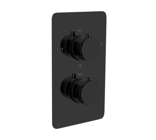 Смеситель термостатический встраиваемый Boheme Cell на 3 потребителя с внутренней частью shine gun metal 134-3-SGM