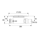 Сифон горизонтальный TECEdrainpoint S DN 50 3601500