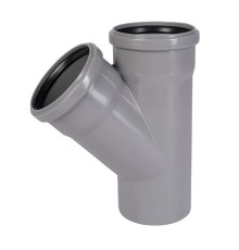 Тройник для внутренней канализации Ostendorf HT HTEA 125/125/45° 116200