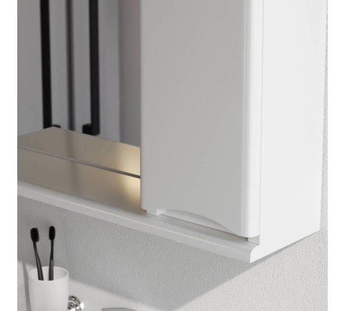 Зеркальный шкаф с подсветкой AM.PM Like 65 см правый белый глянец M80MPR0651WG