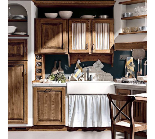 Раковина кухонная Kerasan Hannah Essex 75.8x45.6x25.4 см без отверстия белый 541101