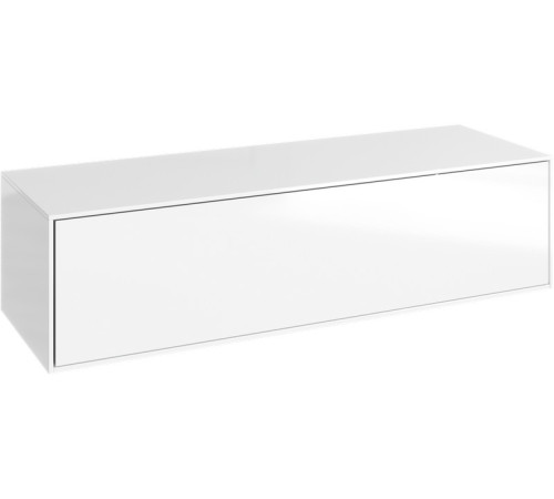 Тумба подвесная дополнительная Aqwella Genesis 1200х310х400 мм белый GEN0312W