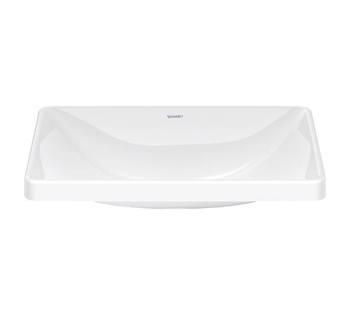 Раковина встраиваемая сверху Duravit D-Neo 60х44 см без перелива без отверстия WonderGliss 03586000791