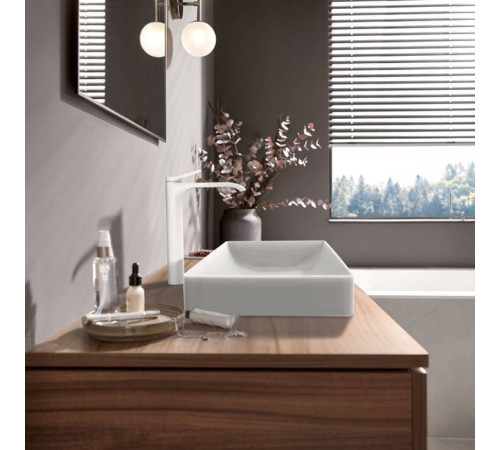 Смеситель для раковины Hansgrohe Vivenis 250 белый матовый 75042700