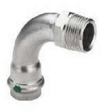 Угловой переход 90° Viega Sanpress Inox SC-Contur 35x1 1/4 НР 436940