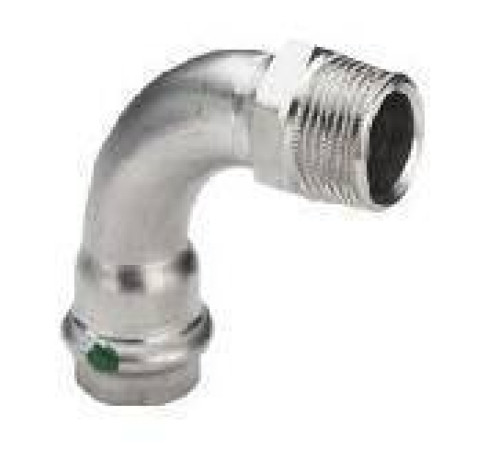 Угловой переход 90° Viega Sanpress Inox SC-Contur 35x1 1/4 НР 436940