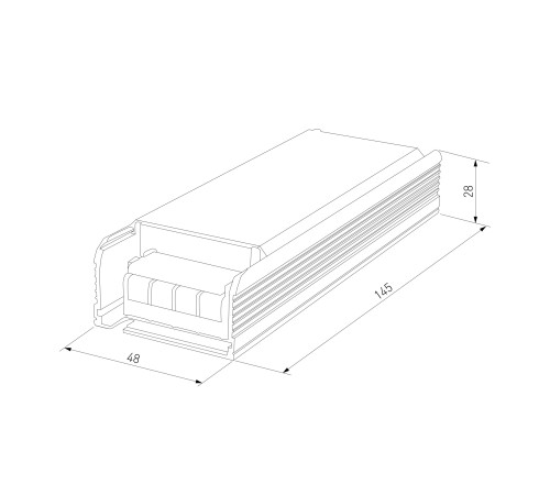 Блок питания 100W 12V IP00 95048/00