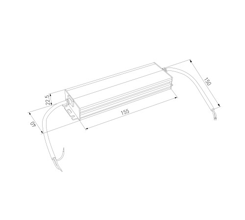 Блок питания 60W 24V IP67 95052/00