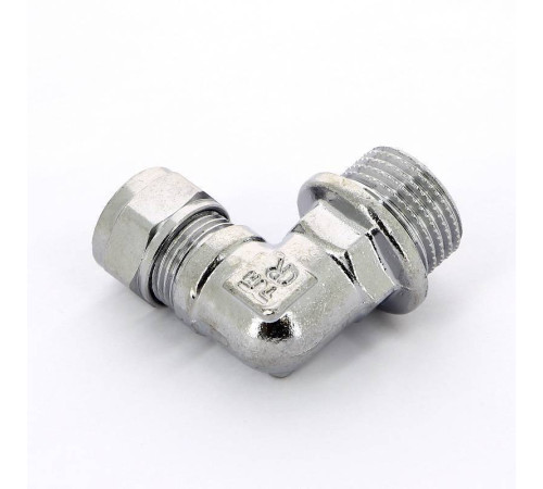 Угол обжимной хромированный Tiemme 12х1/2 наружная резьба 1130070