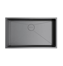 Кухонная мойка Omoikiri Taki 74-U/IF-GM 74x44 см вороненая сталь 4993498