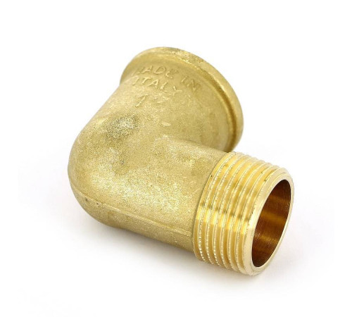 Угольник НВ Tiemme 1 латунь 1500011