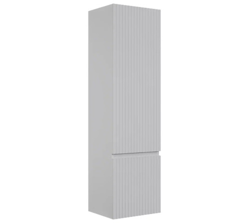 Пенал для ванной AquaMoon подвесной серый AQM9001GM