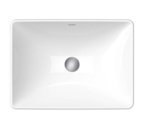 Раковина встраиваемая сверху Duravit D-Neo 60х44 см без перелива без отверстия WonderGliss 03586000791