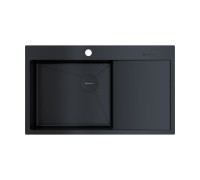 Кухонная мойка Omoikiri Akisame 86-L Side GB 86x51 см нержавеющая сталь графит 4997043