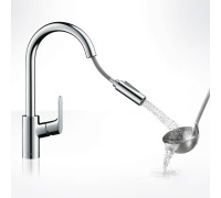 Смеситель для кухни Hansgrohe Focus M41 240 230 мм выдвижной излив 31815000