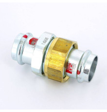 Муфта разъёмная пресс Viega Prestabo оцинкованная сталь 28 мм 559335