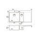 Кухонная мойка Omoikiri Akisame 100-2-L-LG нержавеющая сталь 100x51 см светлое золото 4973089