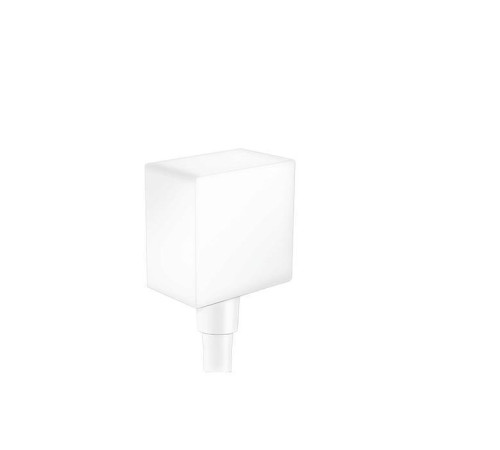 Шланговое подсоединение Hansgrohe с обратным клапаном матовый белый 26455700