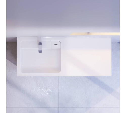 Раковина над стиральной машиной AM.PM X-Joy 120 см левая M85AWPL1201WG