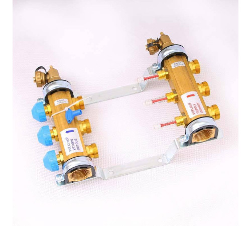 Коллекторная группа Watts HKV/T с расходомерами 1x3/4 EK 3 выхода 10004196