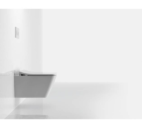 Унитаз подвесной безободковый TOTO SP 38x54 см с сиденьем белый CW532Y/TC512G