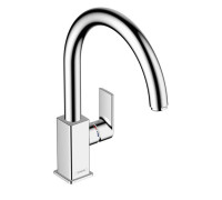 Смеситель для раковины Hansgrohe Vernis Shape M35 однорычажный излив 260 мм хром 71871000