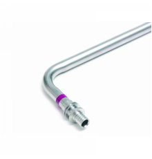 Трубка Г-образная REHAU из нержавеющей стали для подключения радиатора 16/250 мм 12662423001