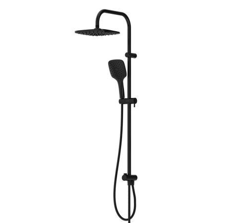 Душевая система AM.PM Eclipse со смесителем матовый черный 931000300