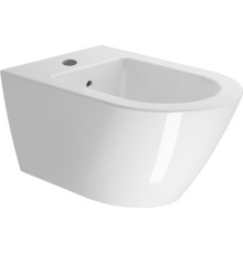 Биде подвесное GSI Kube X 550 х 360 мм белый глянцевый с креплением 9465FR5111