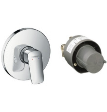 Смеситель для душа Hansgrohe Logis на 1 потребителя встраиваемый комплект 71666000