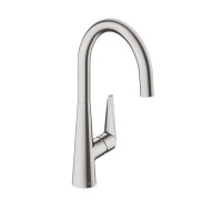 Смеситель для кухни Hansgrohe Talis M51 260 поворотный излив сталь 72810800