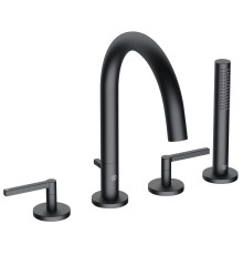 Смеситель на борт ванны Kludi Nova Fonte Puristic на 4 отверстия комплект 204253915