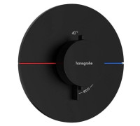 Смеситель для душа Hansgrohe ShowerSelect Comfort S термостат на 1 потребитель черный матовый 15559670