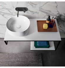 Раковина-чаша Kerasan Nolita 40х15 см без отверстия белый 534401