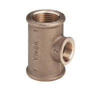 Тройник латунный Viega 1х3/4х1 дюйма 109172