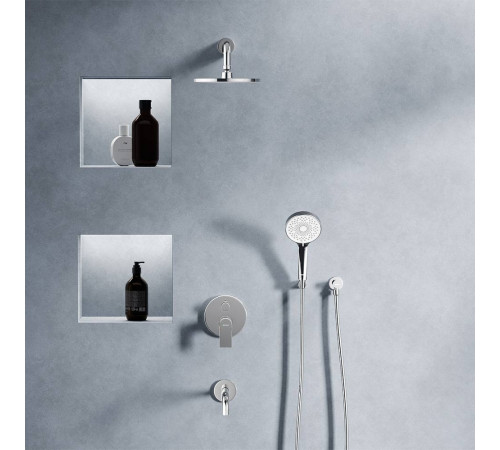 Душевая система встраиваемая AM.PM Apollo со смесителем и изливом хром 947510000