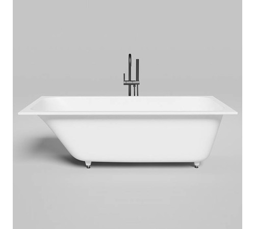 Ванна встраиваемая Salini Orlanda Kit 170х80х60 см S-Sense белый глянцевый 102116G