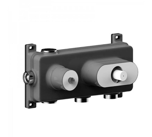 Встраиваемая часть термостатического смесителя Fantini с переключателем на 3 положения 19 00 D373A