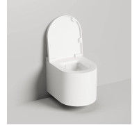 Унитаз подвесной Salini Gemelli 53х41х42 см S-Stone белый сиденье микролифт 240121KM