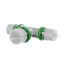 Тройник редукционный Comap SkinPress 32x26x32 мм пресс латунный 7130RW322632