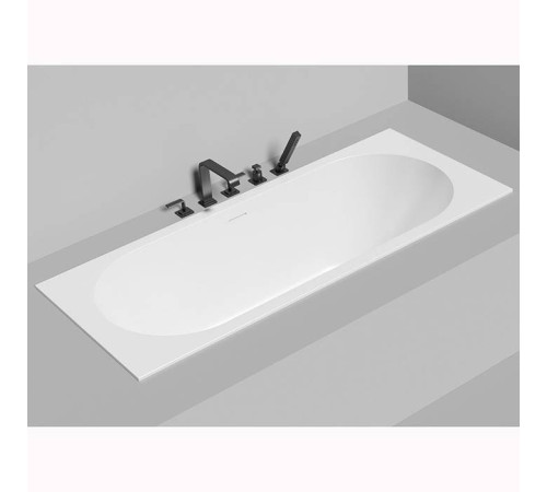 Ванна встраиваемая Salini Ornella Axis Kit 170 170х70х60 см S-Sense белый глянцевый 104713G